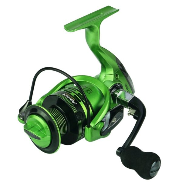 Xf1000-7000 Fishing Wheel Fishing Wheel Fishing Reel Reel For Telescopic Fishing Rod Metal Rocker Arm Gapless Fishing Gear Factory - Image 9